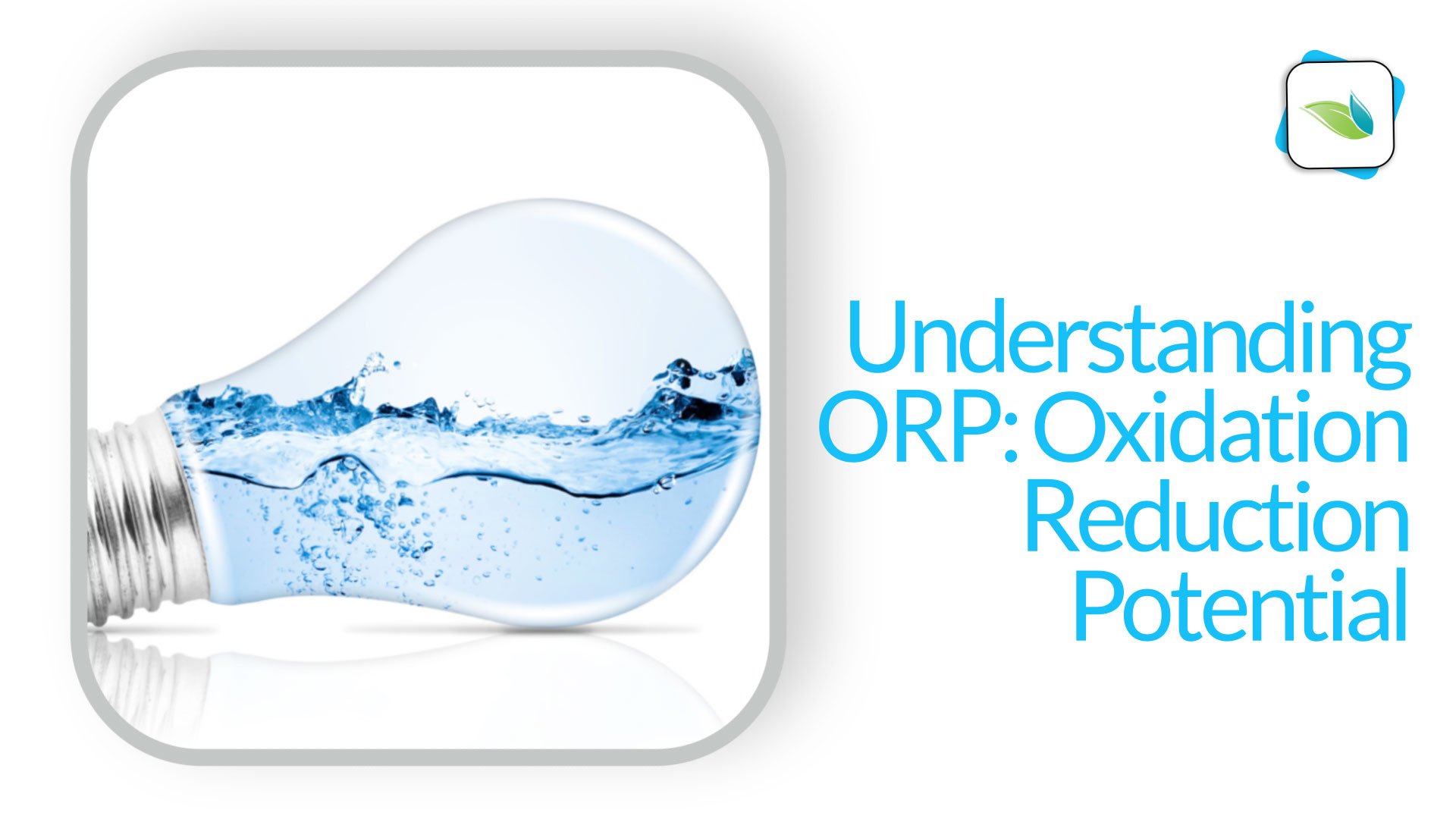 Understanding ORP OxidationReduction Potential